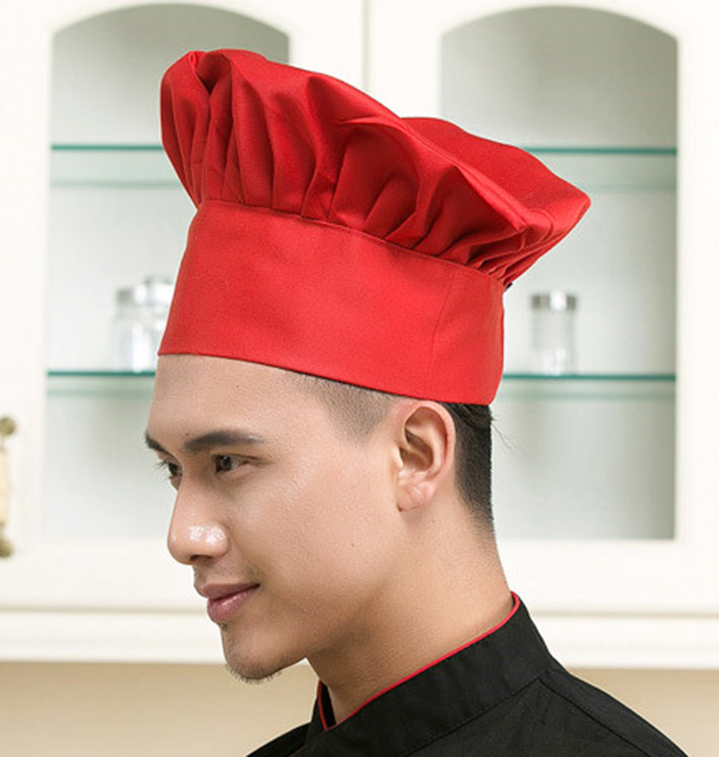 Adults Chef Hat, Chef For Men Women, Adjustable Cooking Hat With